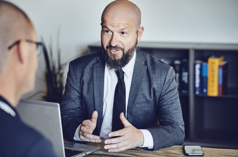 Thomas Rønfeldt holder møde